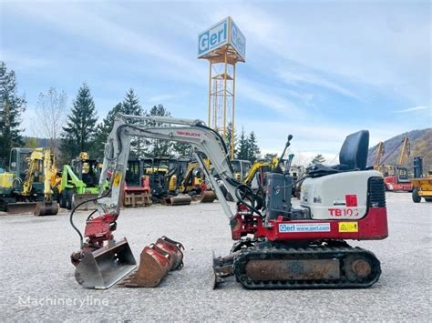 takeuchi tb108 1 ton mini-excavator|TAKEUCHI TB108 Excavators For Sale .